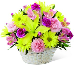  Basket of Cheer Bouquet